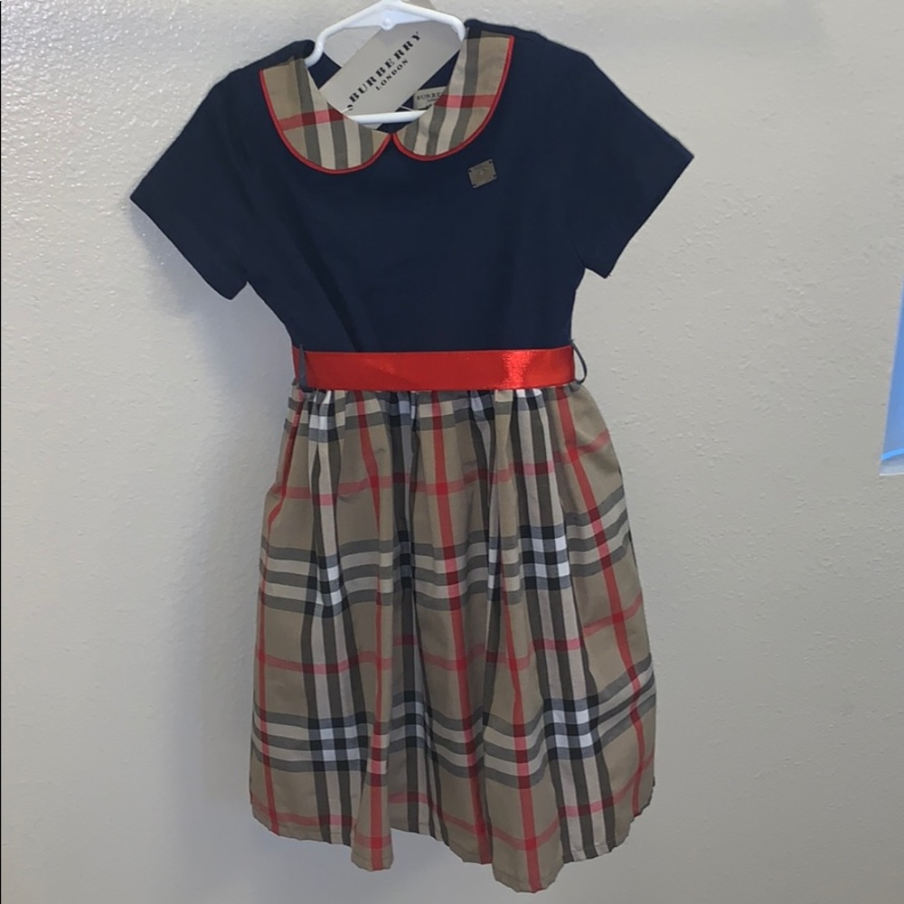 Girls Burberry Dress